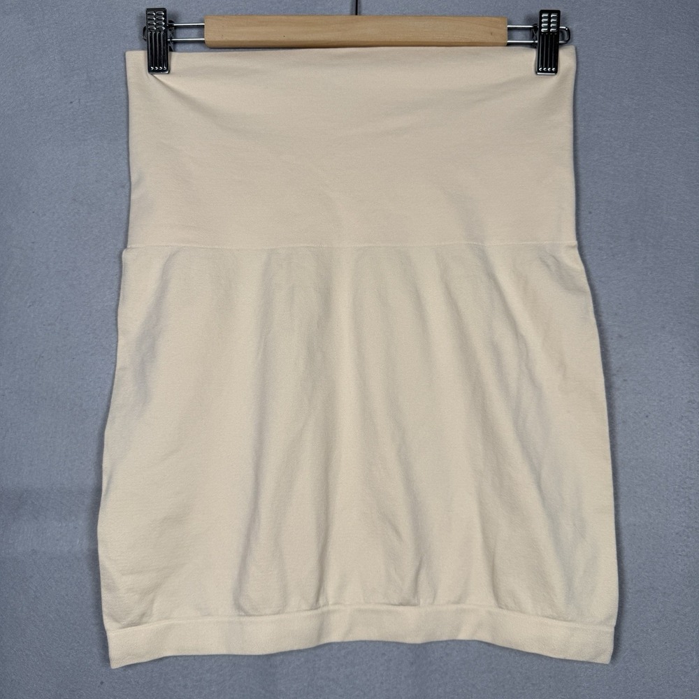Yummie By Heather Thompson Half Slip Skirt Shapewear Beige Sz 2X-3X